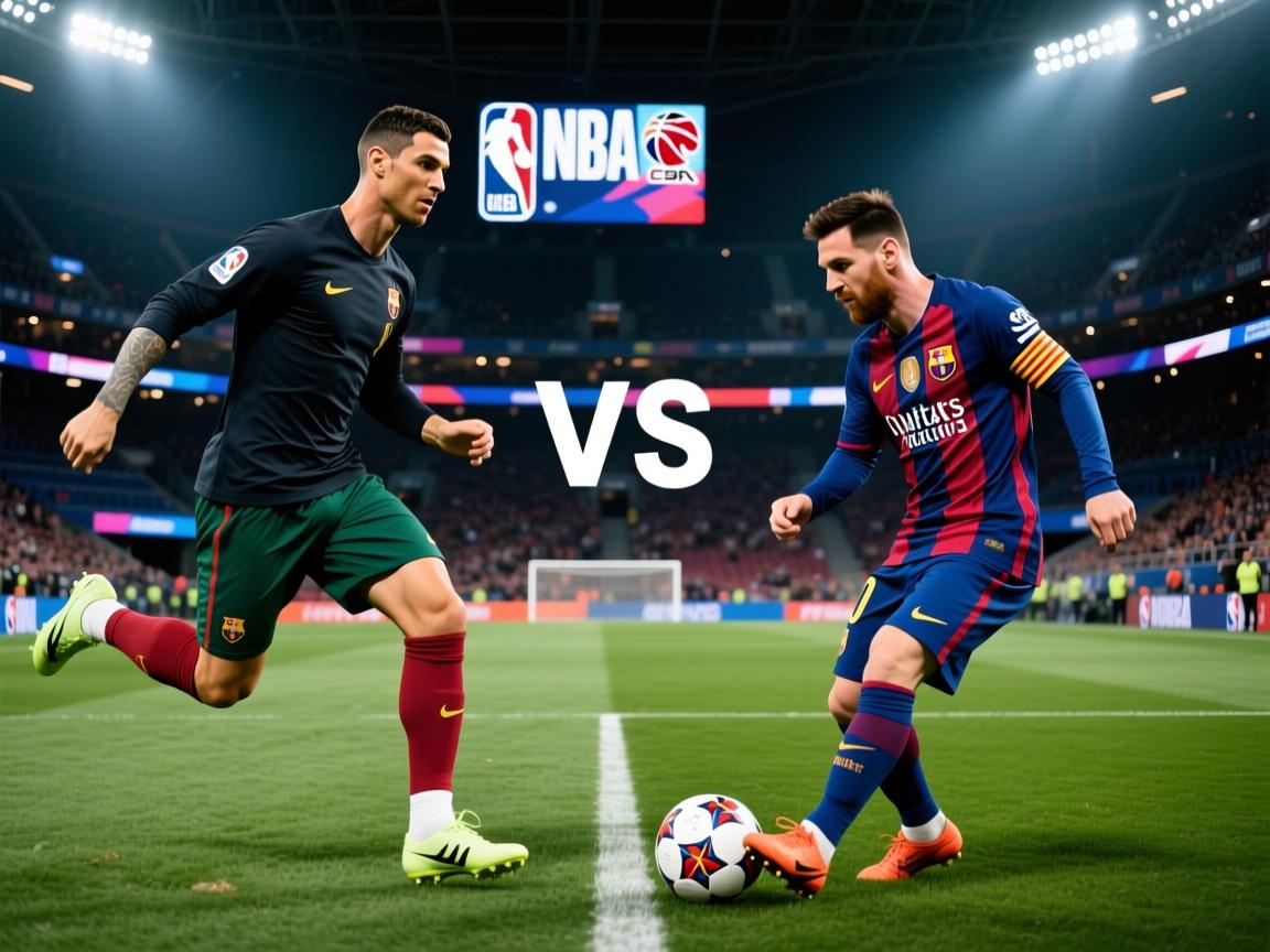 C罗与梅西不同踢球风格对比  第2张